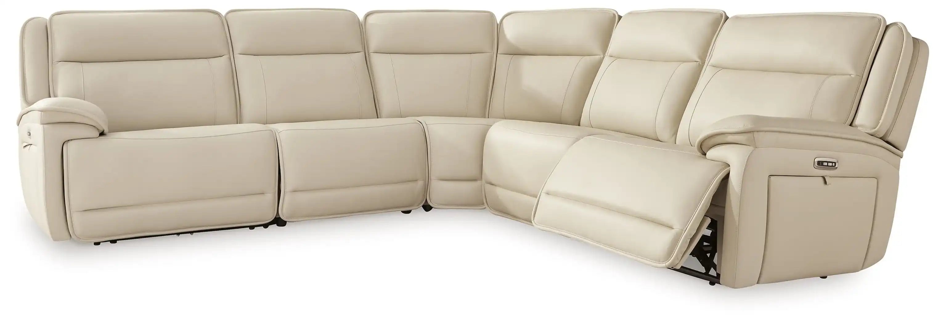 Double Deal - Reclining Sectional - Best Buy Furniture