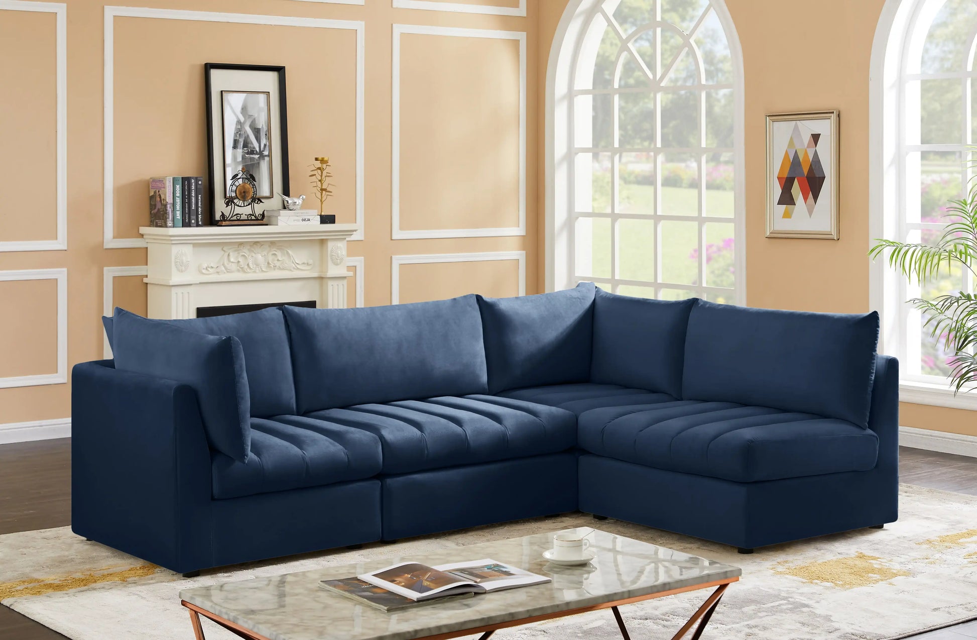 Jacob - 4 Pc. Modular Sectional - Best Buy Furniture