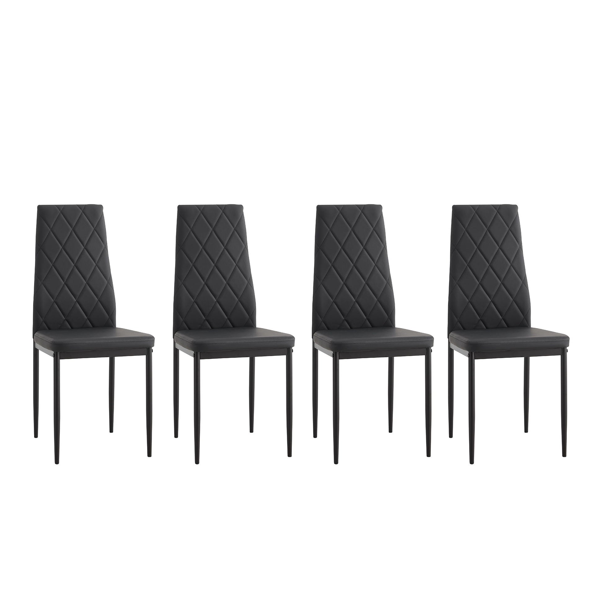Modern Dining Chair With Diamond Design - Best Buy Furniture
