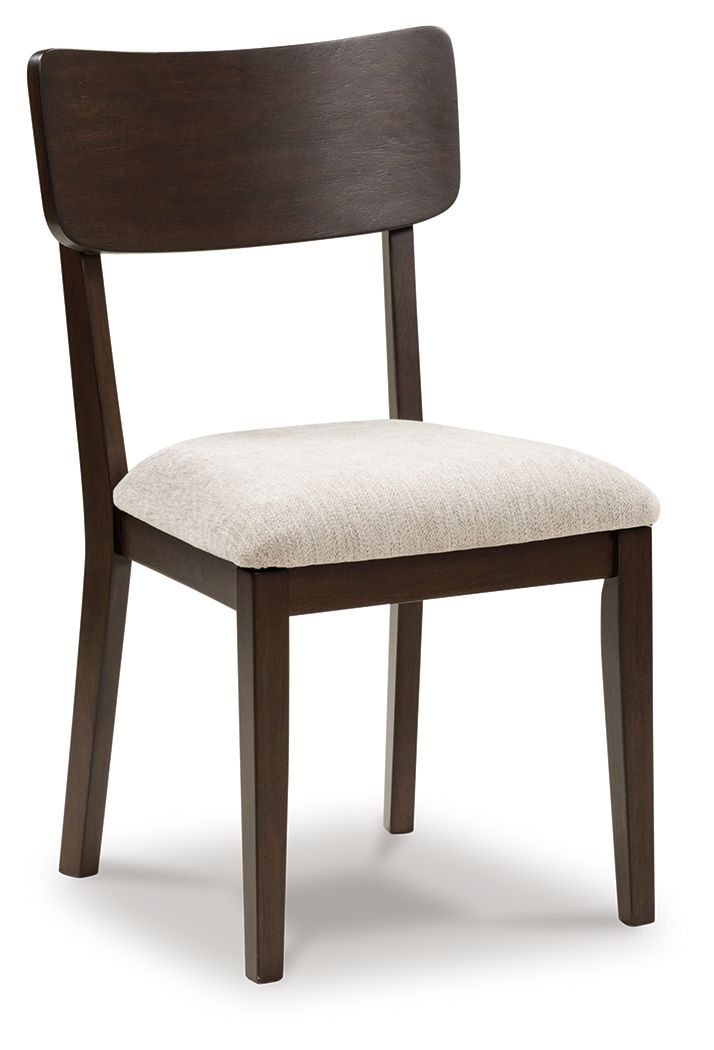 Mallenette - Dining Upholstered Side Chair (Set of 2) - Merlot - Best Buy Furniture