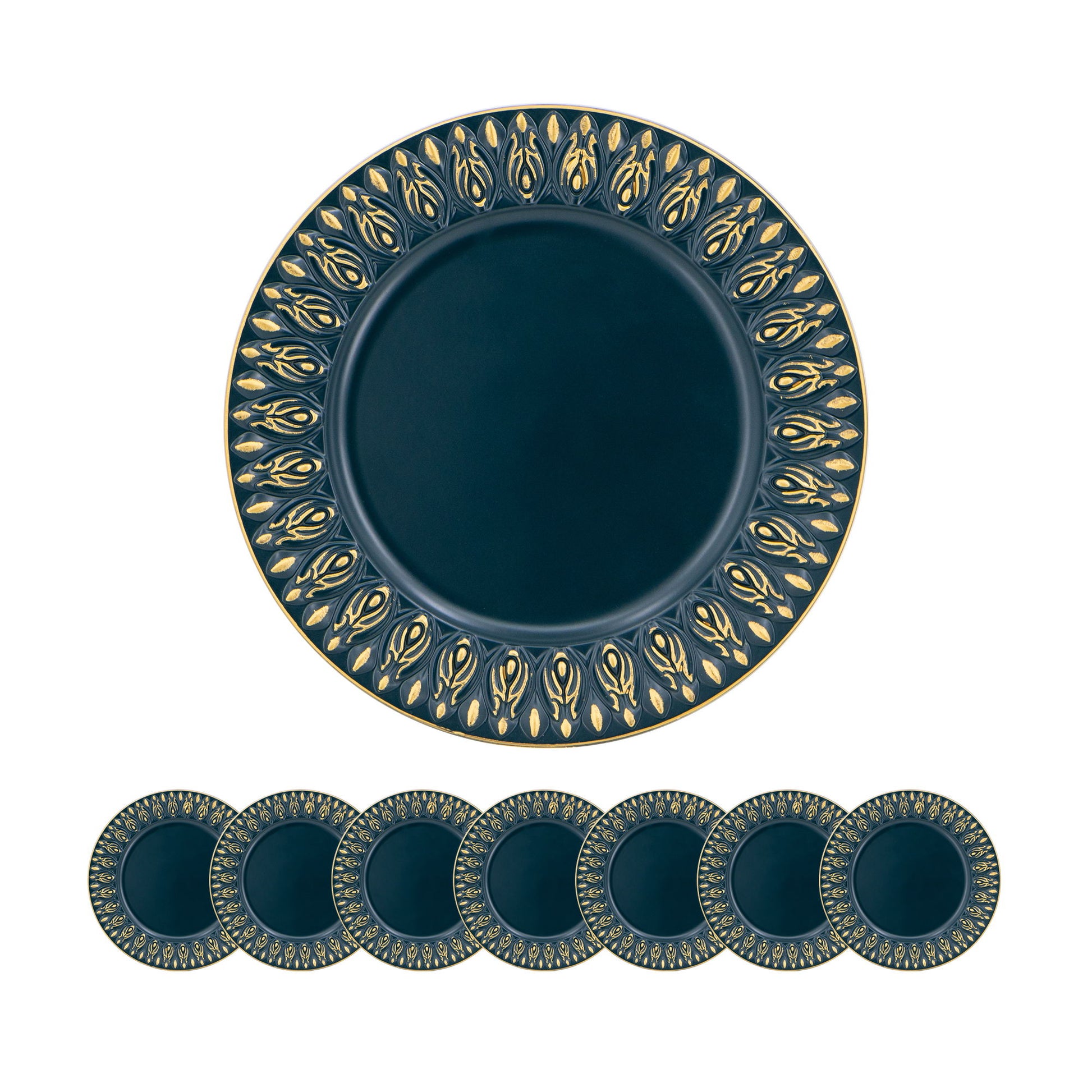 Elegant Plastic Charger Plate (Set of 8) - Best Buy Furniture