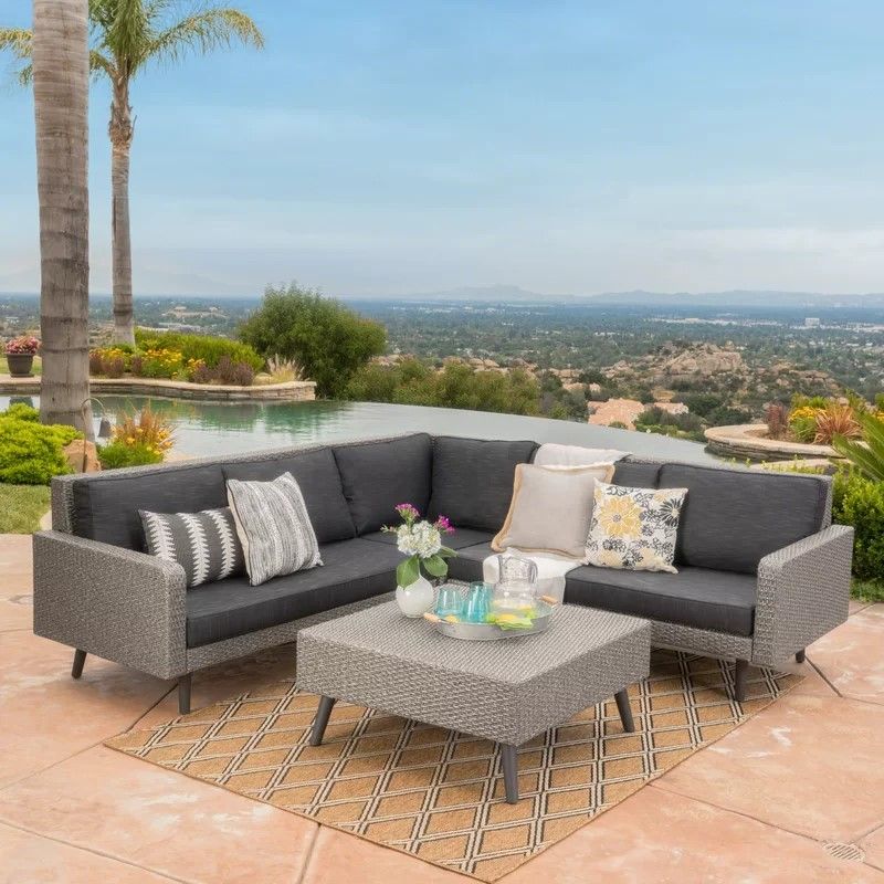 Tahiti - Sofa Set - Black - Best Buy Furniture