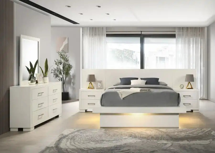 Jessica - Bedroom Set With LED - Best Buy Furniture
