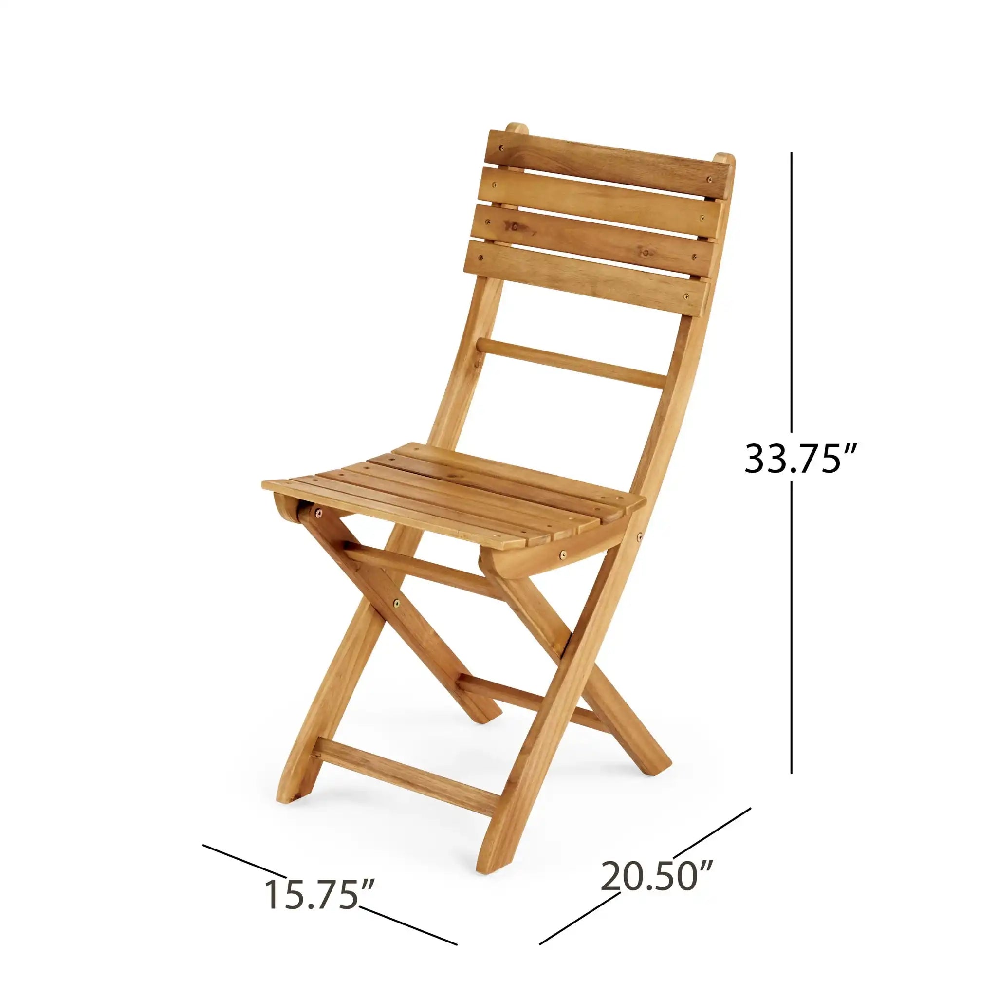 Outdoor 3 Piece Half Round Folding Bistro Set - Best Buy Furniture