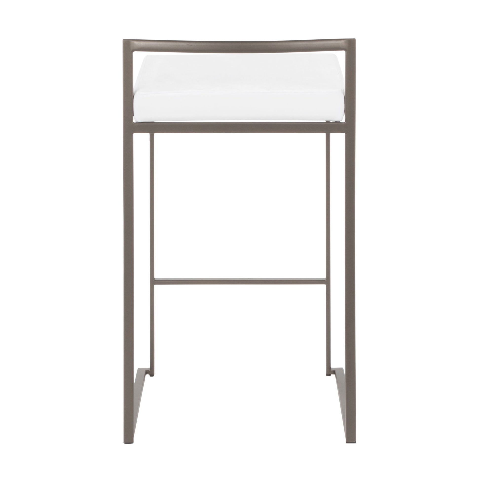 Fuji - Industrial Stackable Counter Stool Elegant Design - Best Buy Furniture