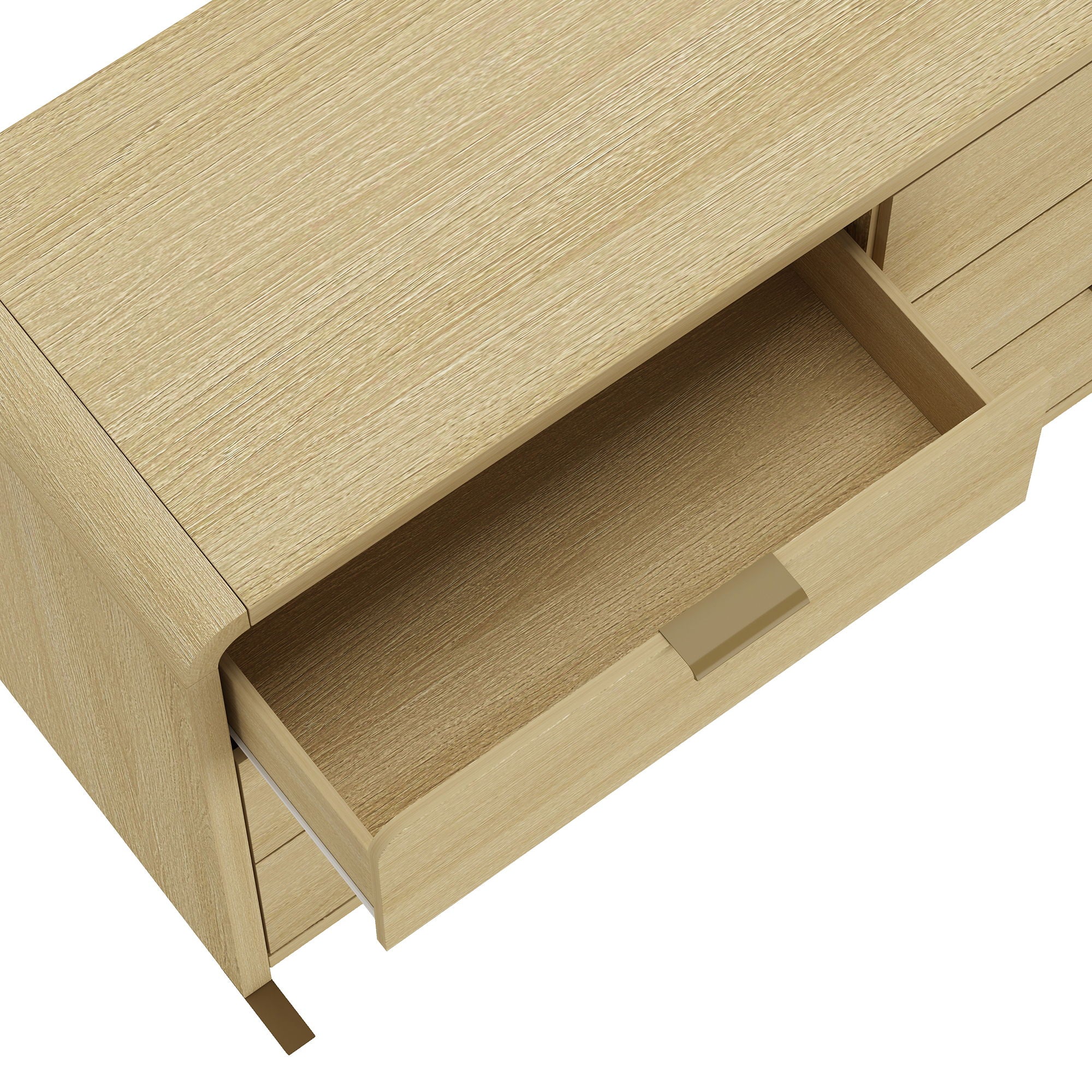 Grace - Double Dresser With 6 Drawers - Oak