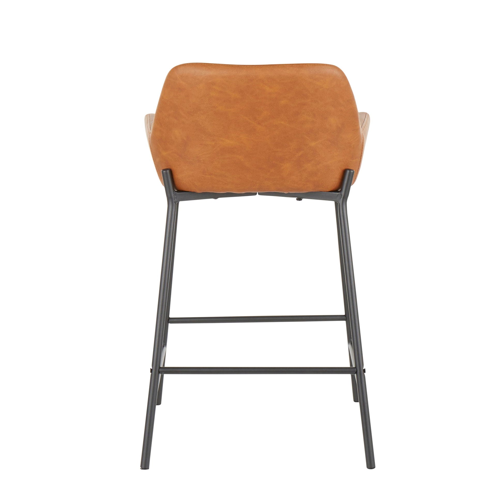 Daniella - Industrial Fixed Height Counter Stool (Set of 2) - Best Buy Furniture