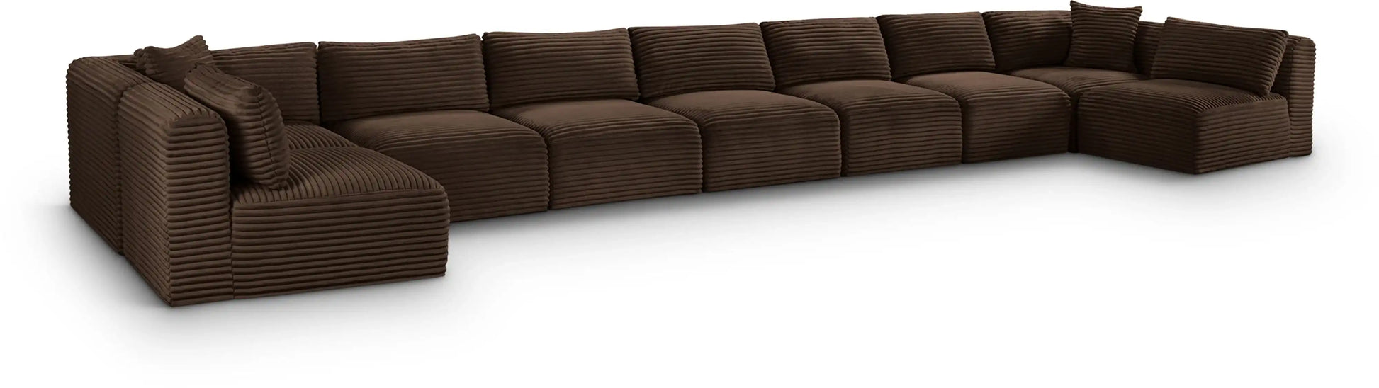 Shaggy - 9 Piece Modular Sectional - Best Buy Furniture