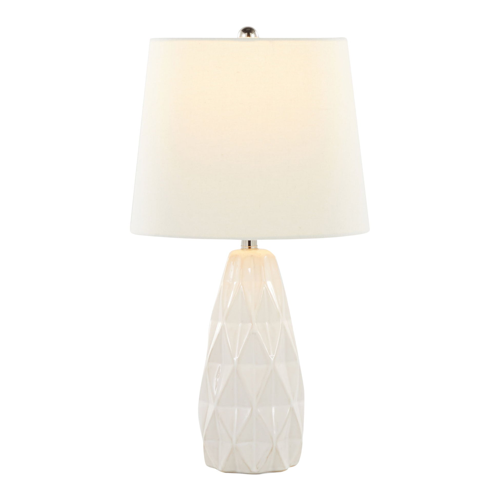 Hex - Contemporary Lamp (Set of 2) - Best Buy Furniture