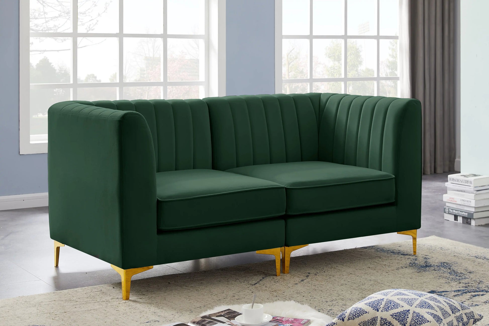 Alina - 2 Piece Modular Sectional - Best Buy Furniture