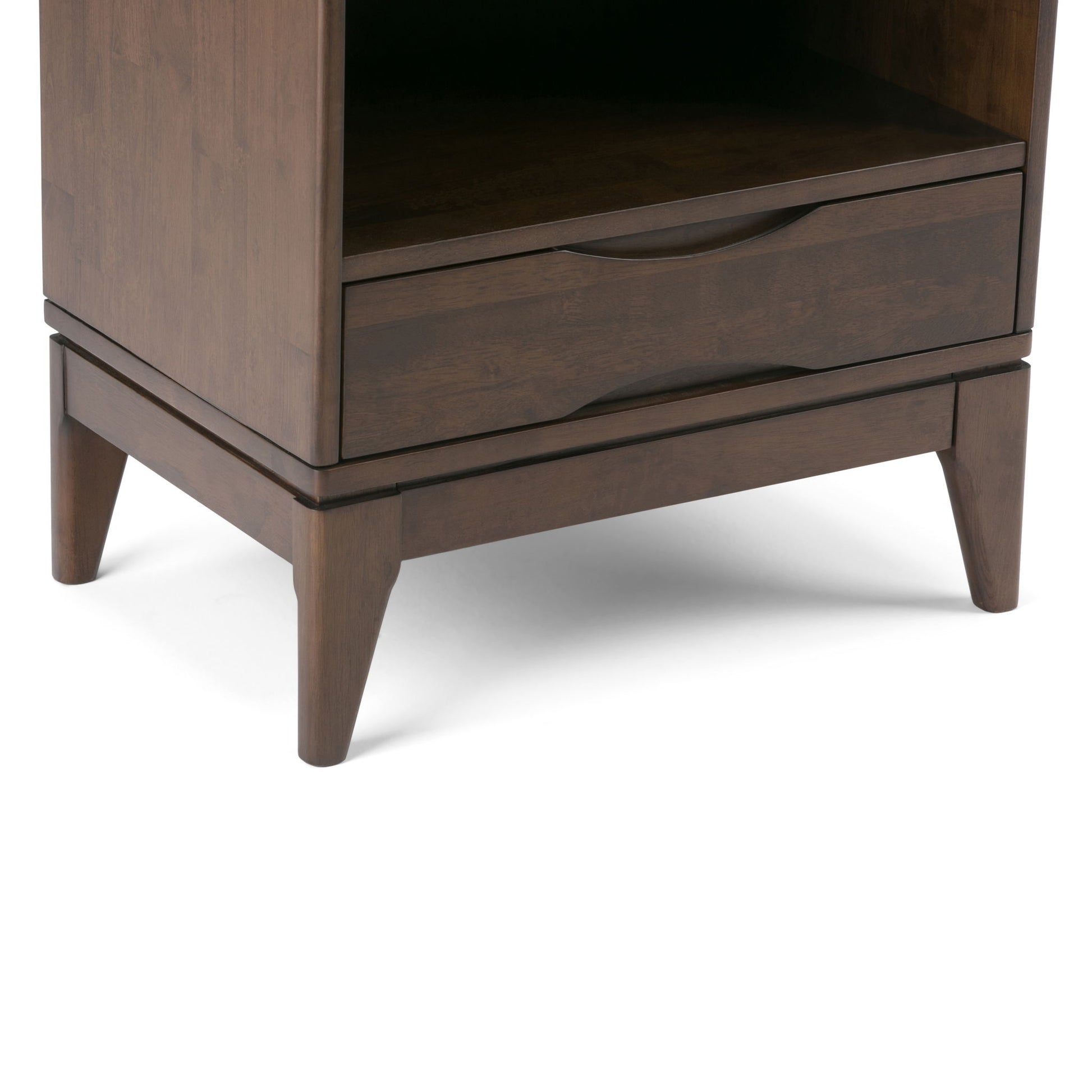 Harper - Bookcase With Storage - Walnut Brown - Best Buy Furniture