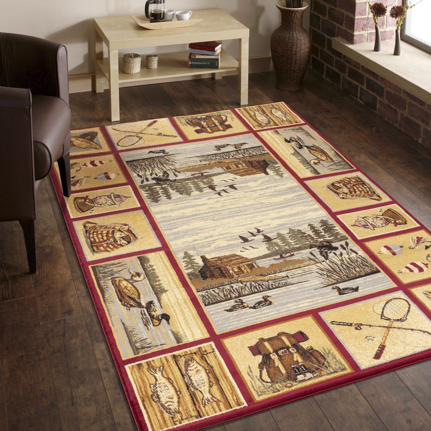 Nature's Nest - GC_CBL3003 Lodge Area Rug - Best Buy Furniture