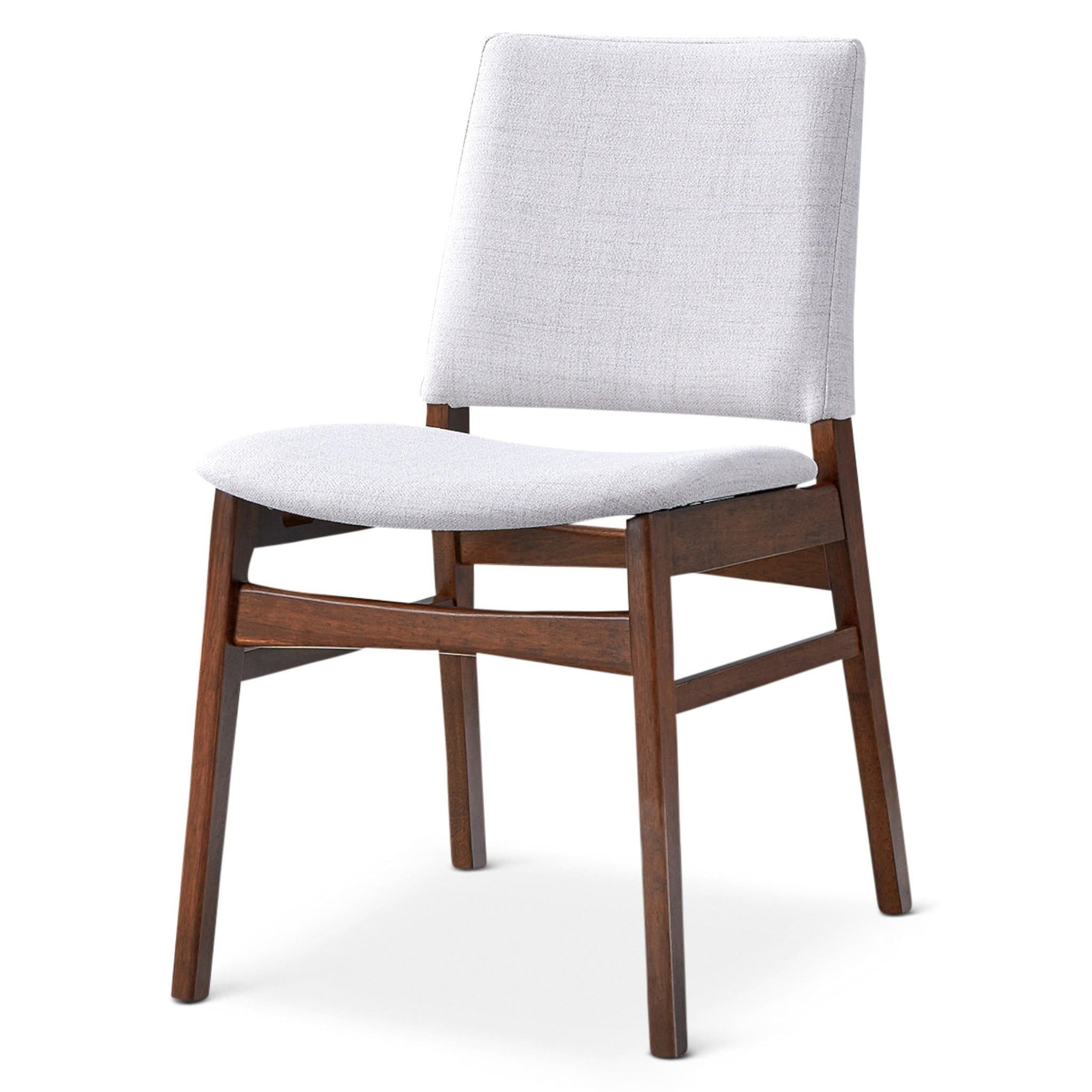 Gusto - Dining Chair (Set of 2) - Brown / Light Gray - Best Buy Furniture