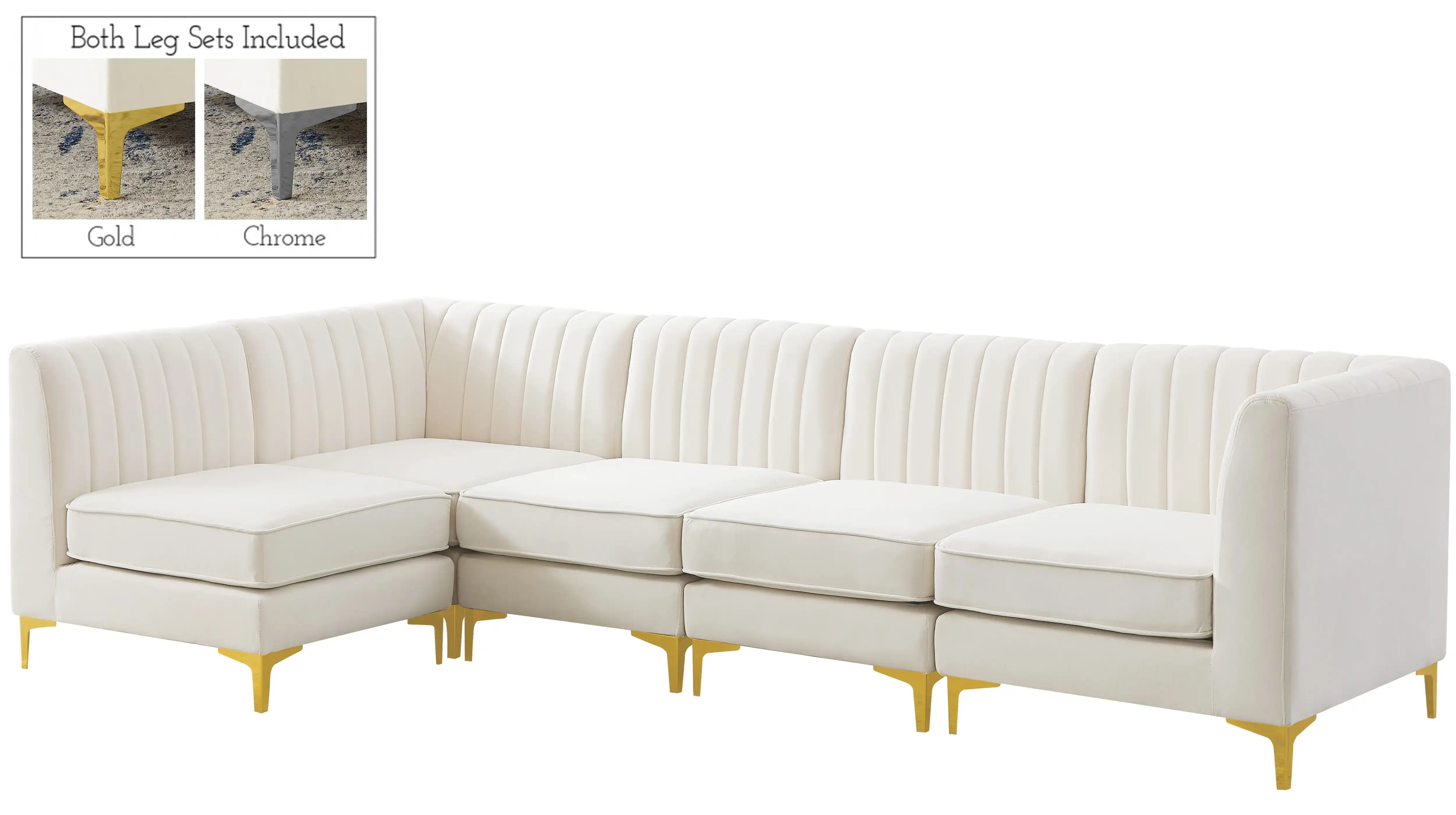 Alina - 5 Piece Modular Sectional - Best Buy Furniture