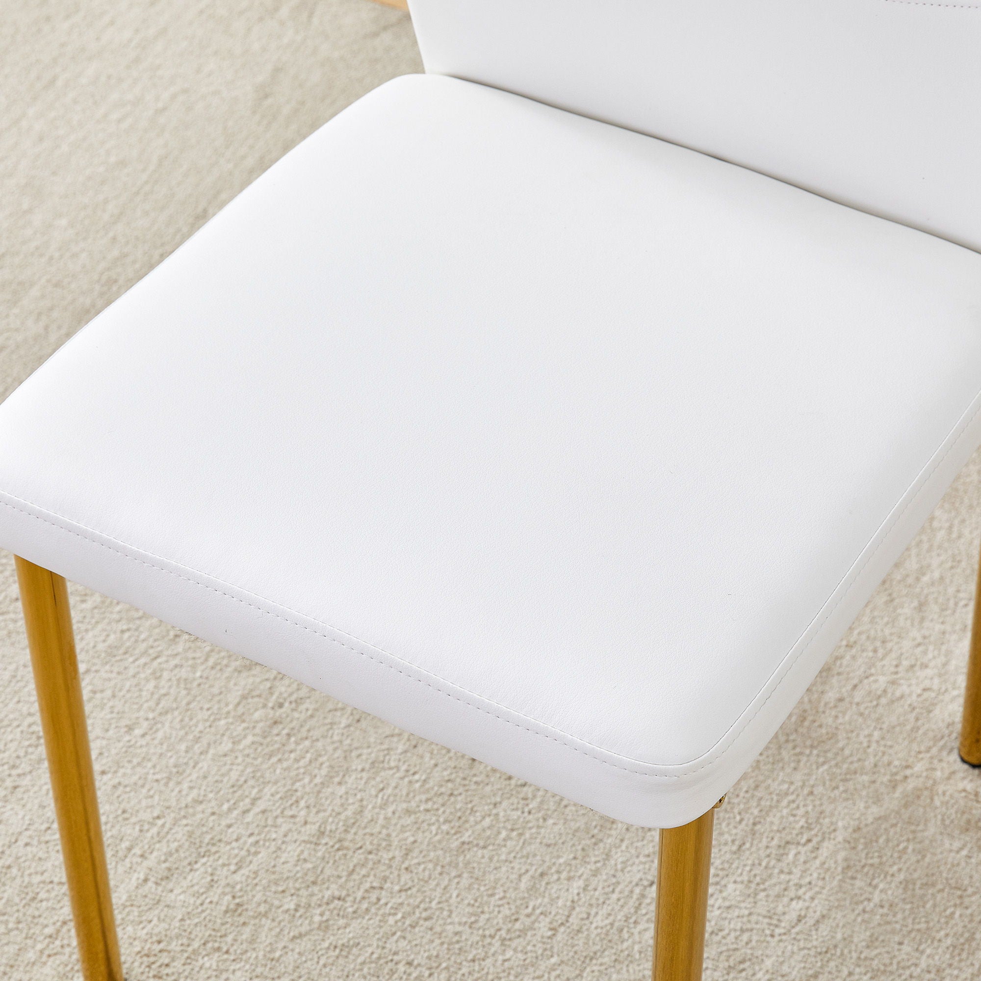 Luxury Simple Chair With Metal Gold Leg - Best Buy Furniture