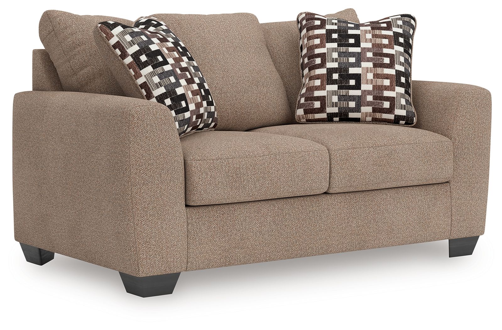 Triston-Peaks - Loveseat - Suede - Best Buy Furniture