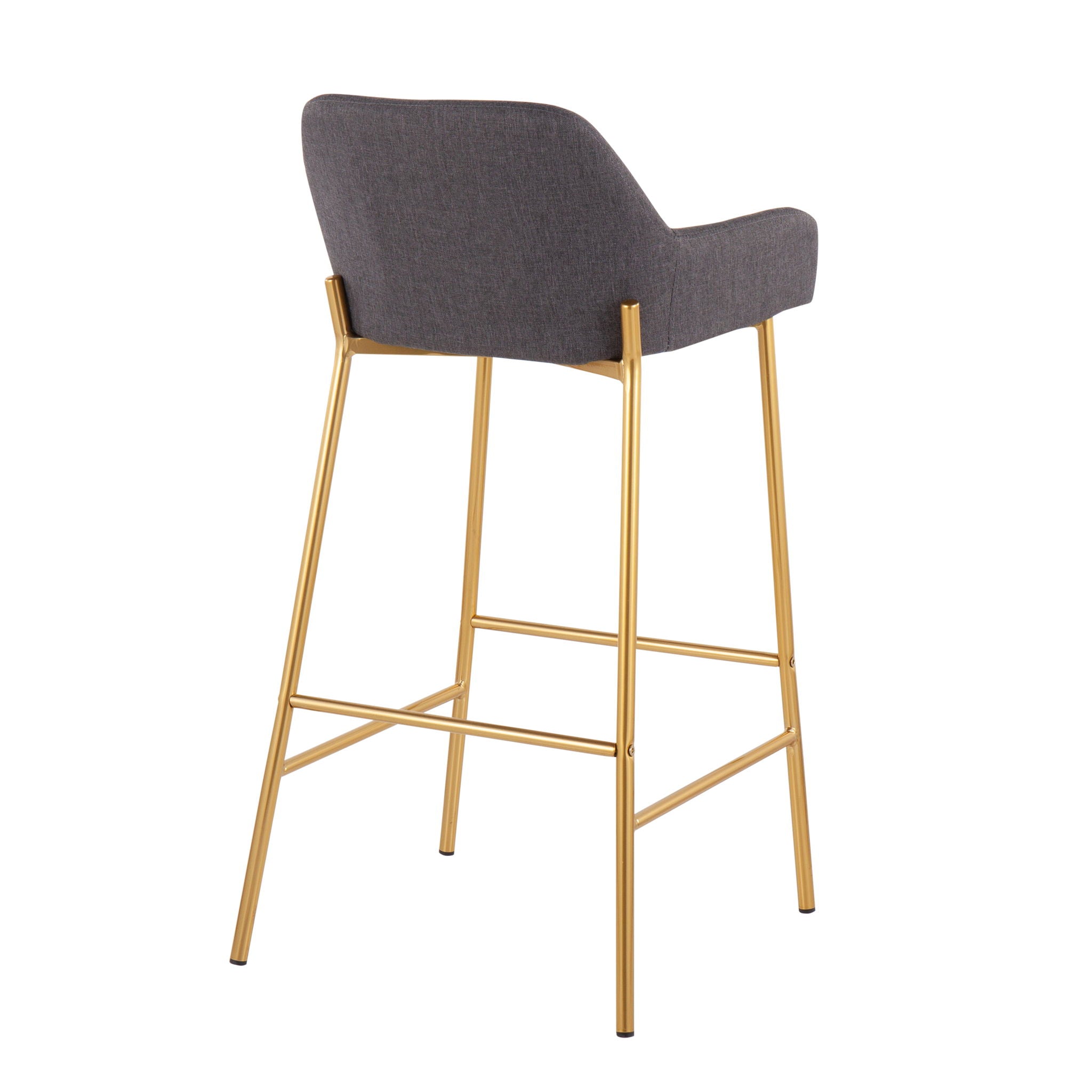 Daniella - Contemporary / Glam Fixed Height Bar Stool (Set of 2) - Best Buy Furniture