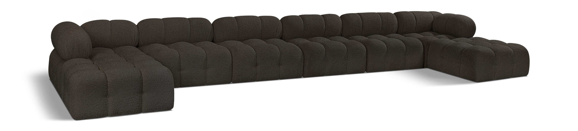 Ames - 8 Piece Fabric Modular Sectional - Best Buy Furniture