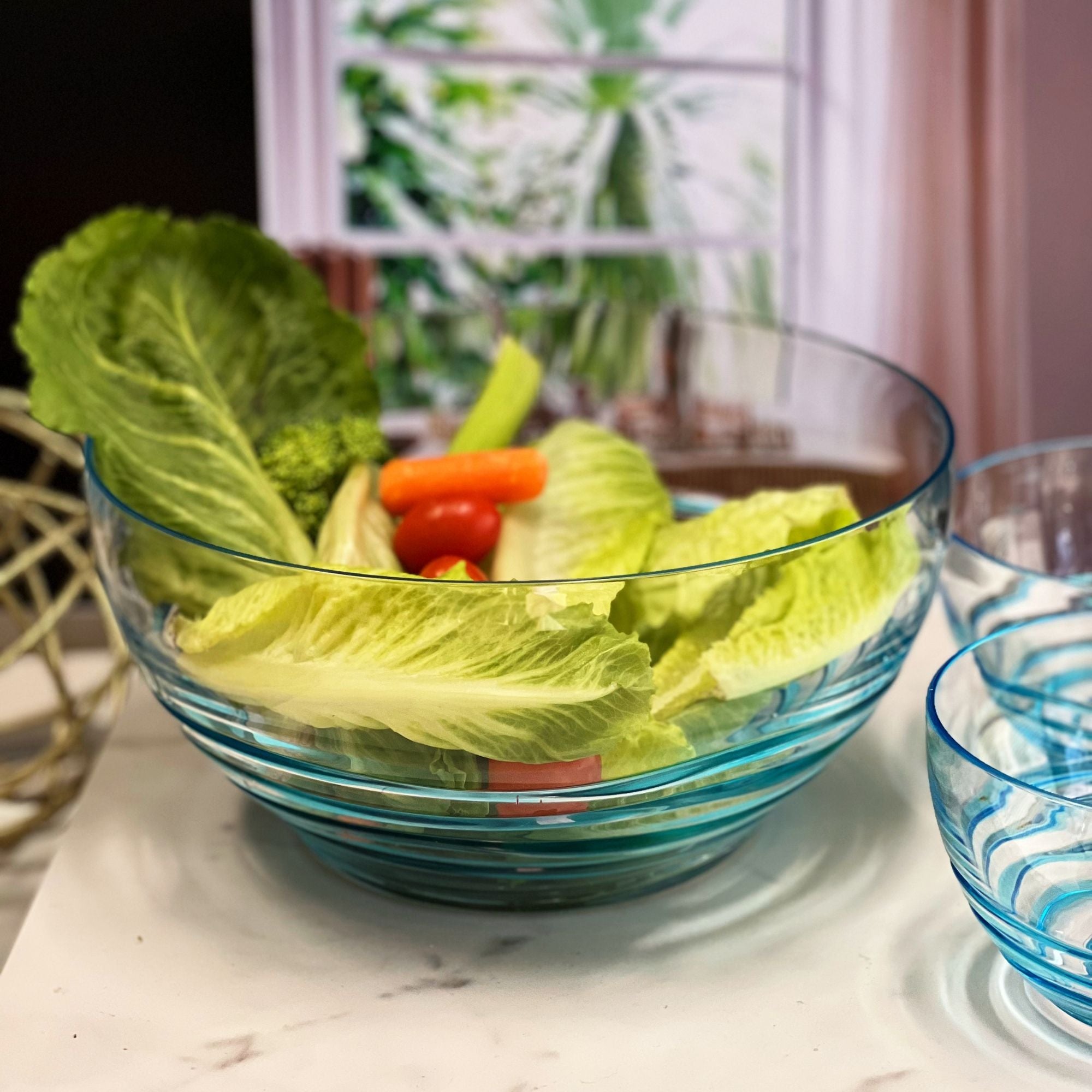 Swirl Acrylic Serving Bowls, Unbreakable - Best Buy Furniture