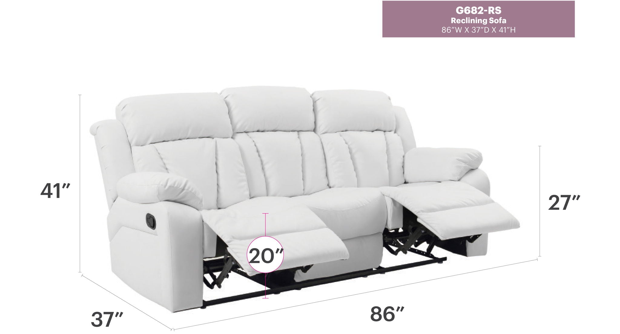 Reclining Sofa For Leisure Elegant - Best Buy Furniture