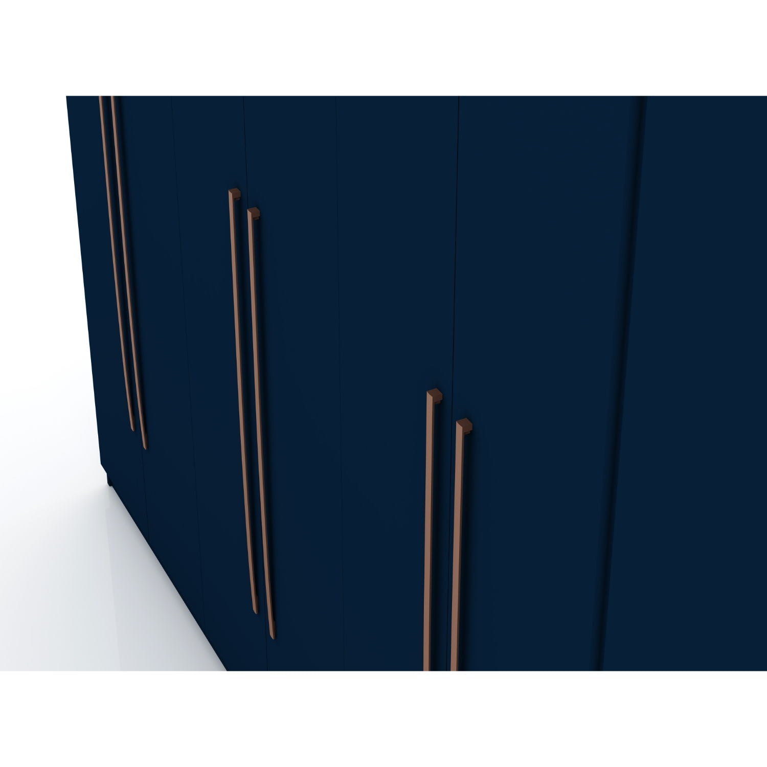 Gramercy - Free Standing Wardrobe Closet With Drawers And Shelves