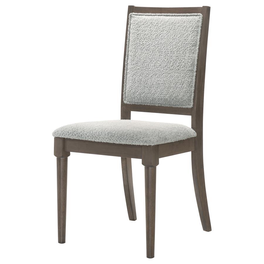 Onslow - Upholstered Dining Side Chair (Set of 2) - Dark Brown - Best Buy Furniture
