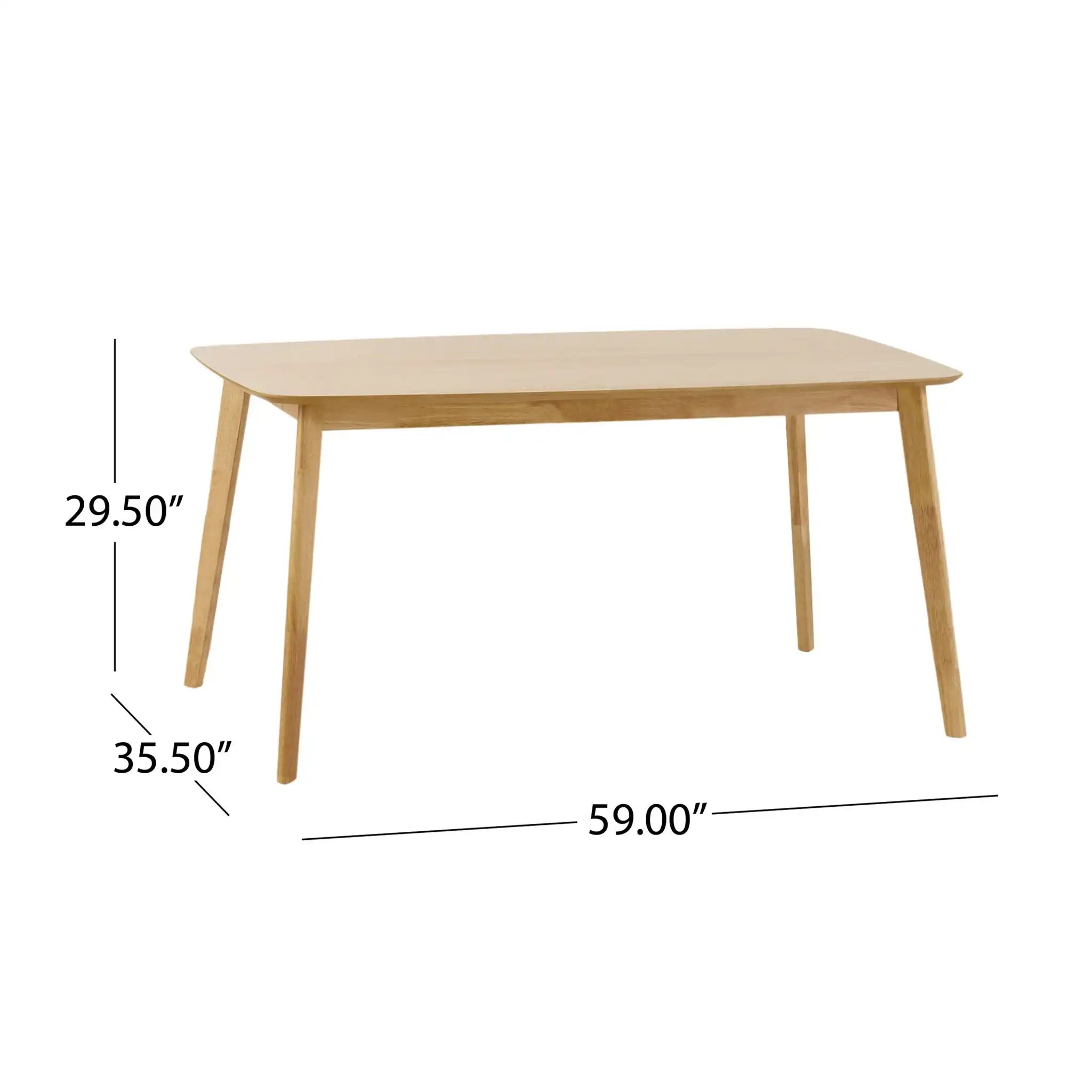 Retro Dining Table With Faux Wood Top - Best Buy Furniture