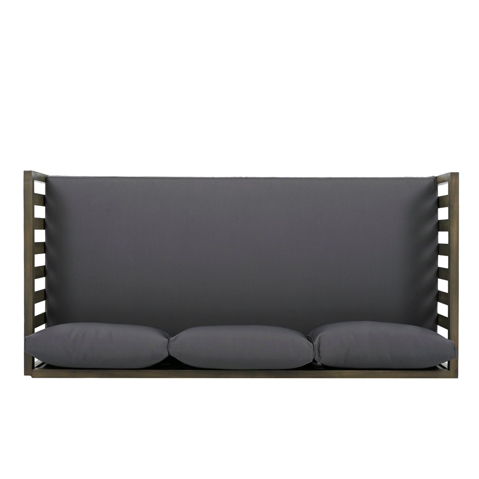 Claremont - 3 Seater Daybed Teak Acacia Wood Water Resistant Cushions - Best Buy Furniture