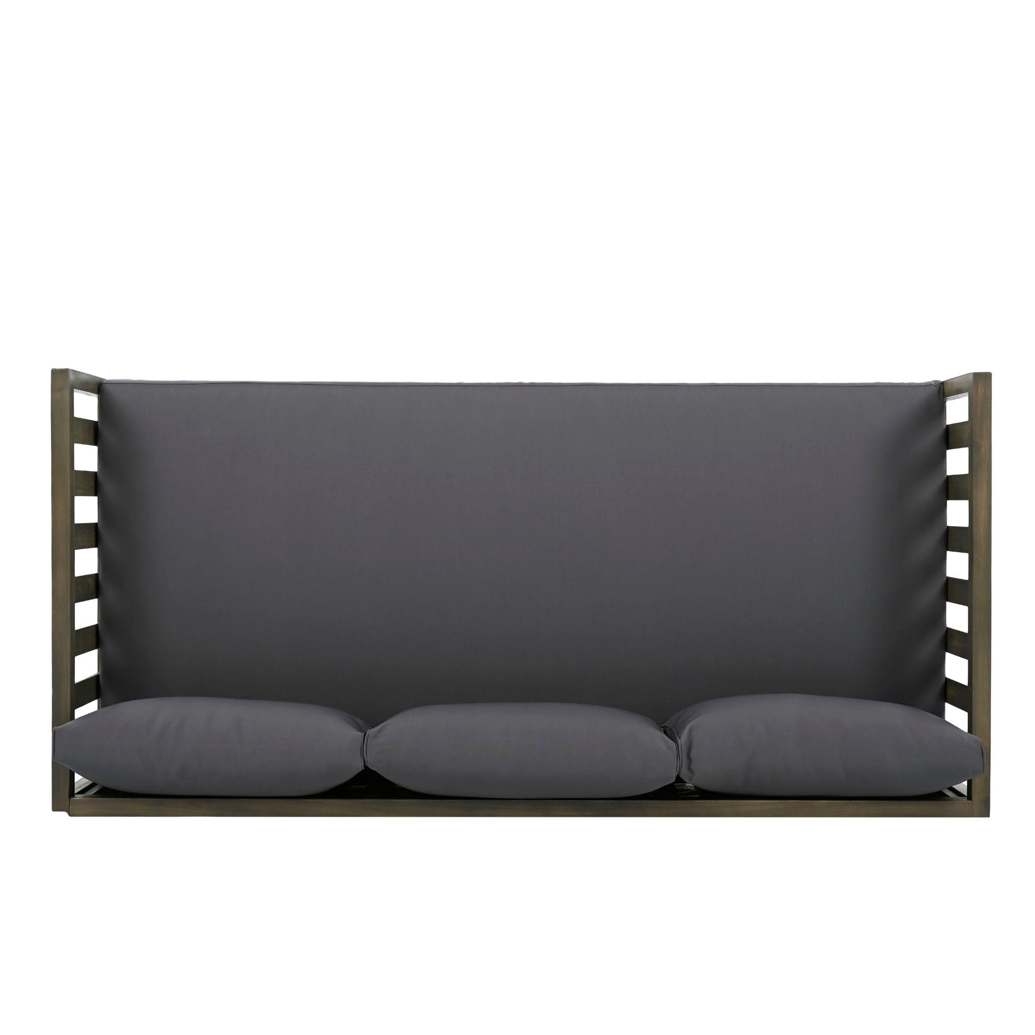 Claremont - 3 Seater Daybed Teak Acacia Wood Water Resistant Cushions - Best Buy Furniture