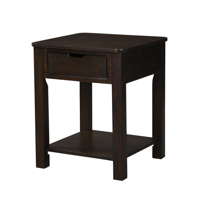 Flora - End Table With Drawer - Best Buy Furniture