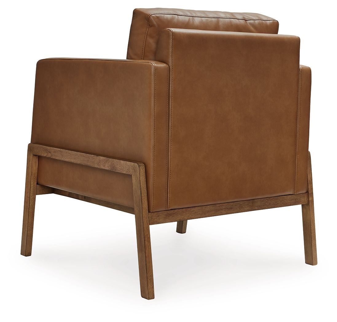 Numund - Accent Chair - Caramel - Best Buy Furniture