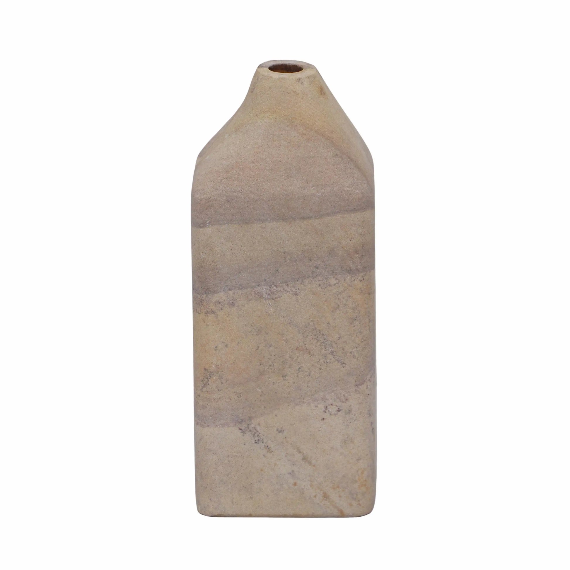 Saava - Straight Vase - Sandstone - Best Buy Furniture