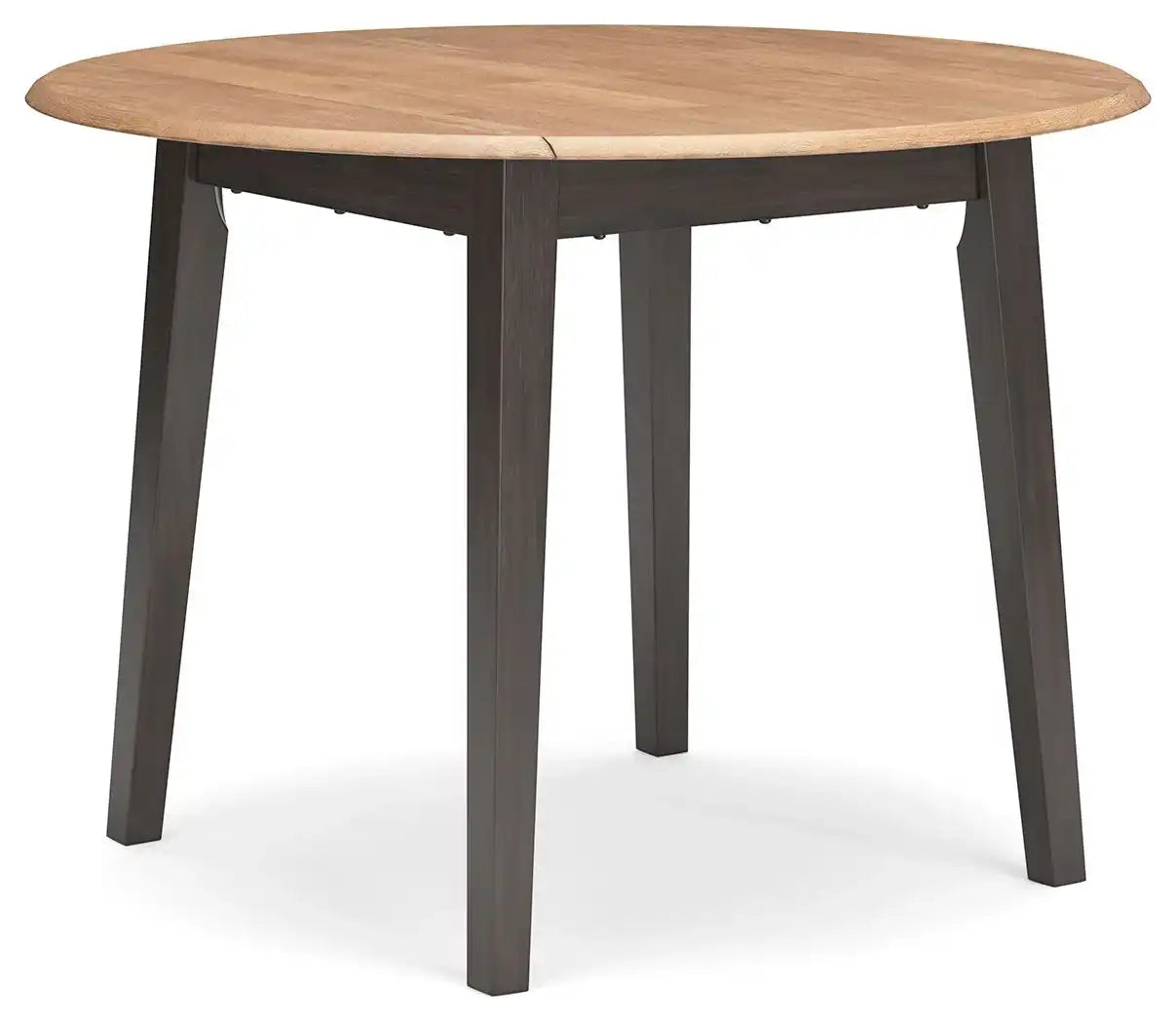 Gesthaven - Round Dining Room Drop Leaf Table Set - Best Buy Furniture