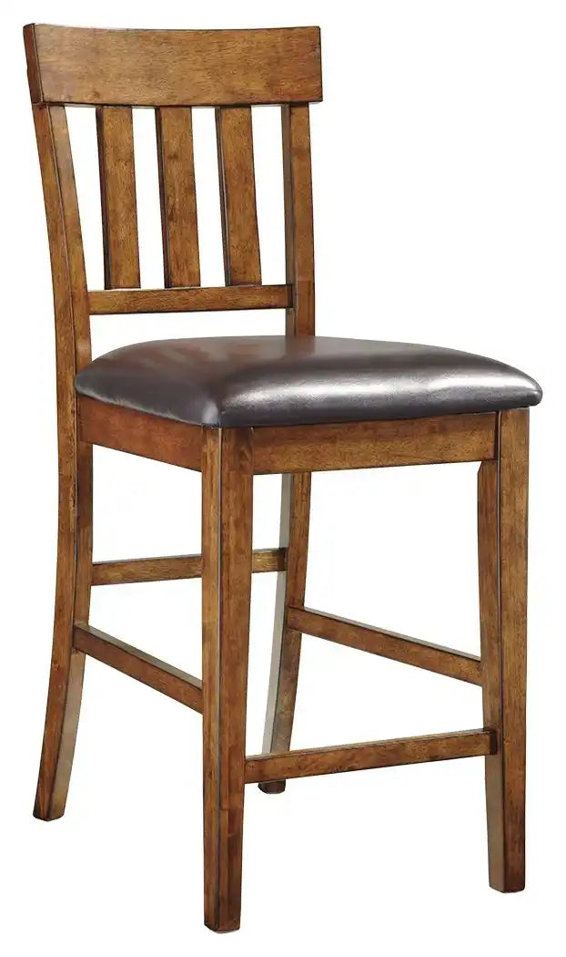 Ralene - Upholstered Barstool (Set of 2) - Medium Brown - Best Buy Furniture
