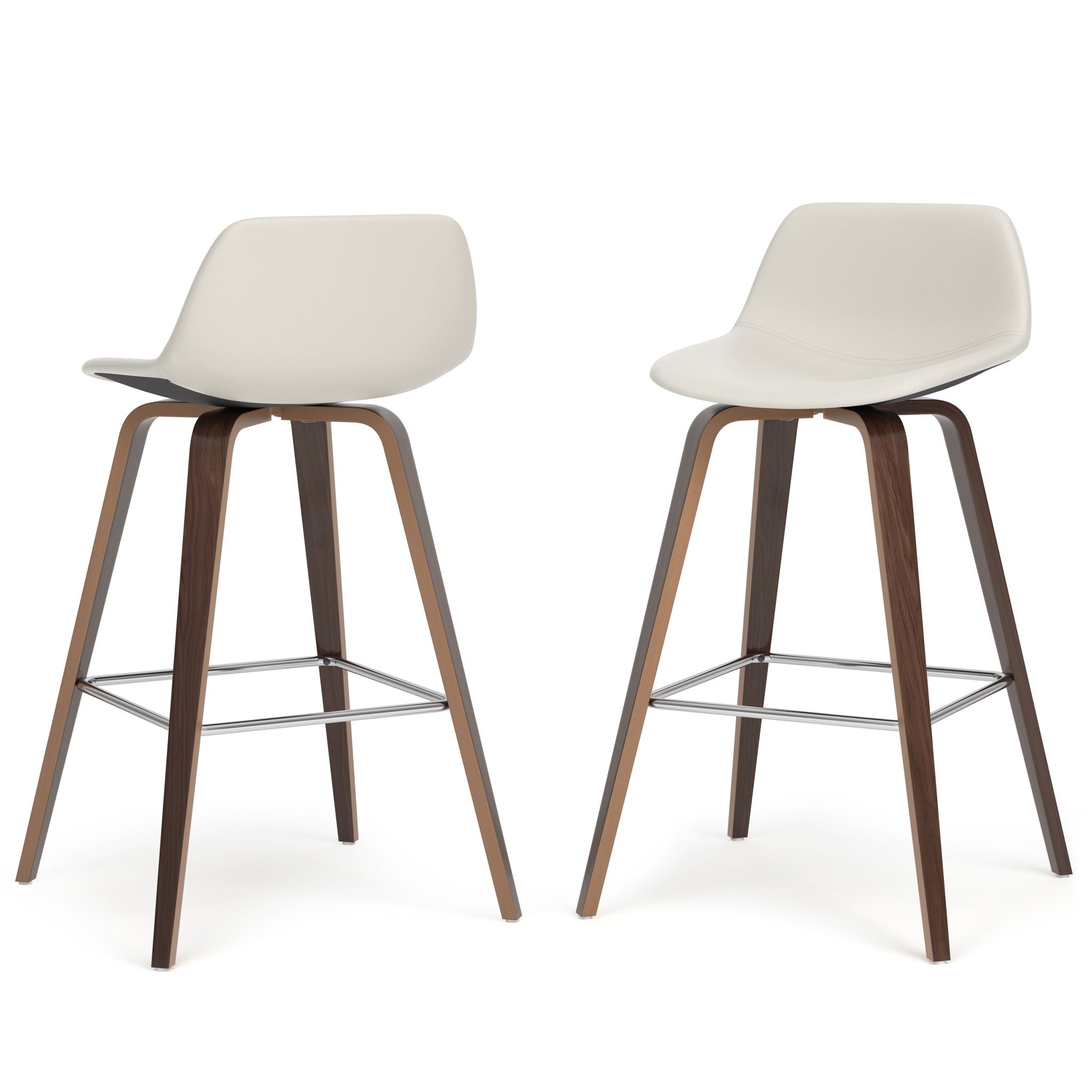 Randolph Bentwood - Counter / Bar Height Stool (Set of 2) - Best Buy Furniture
