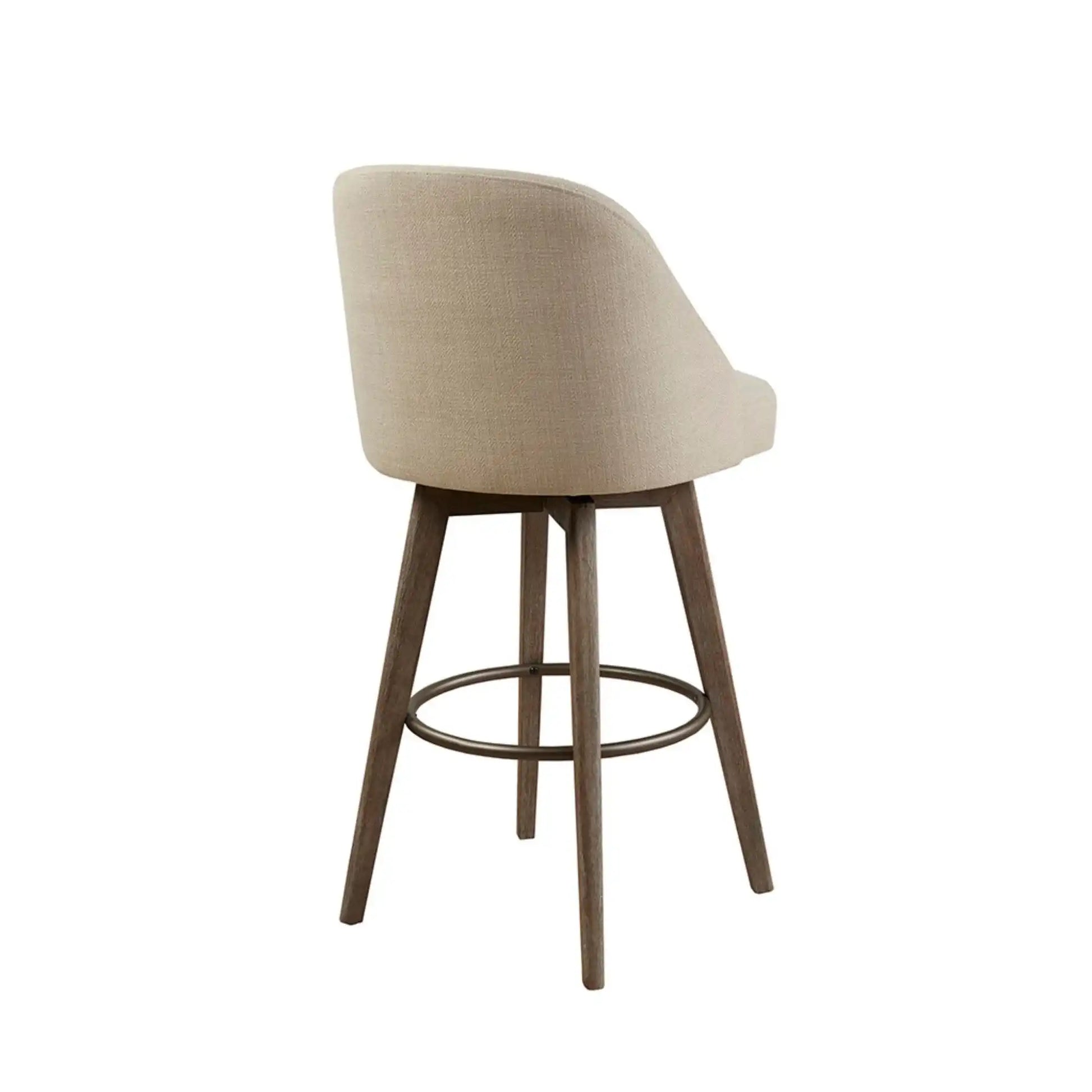Bar Stool With Swivel Seat - Sand - Best Buy Furniture