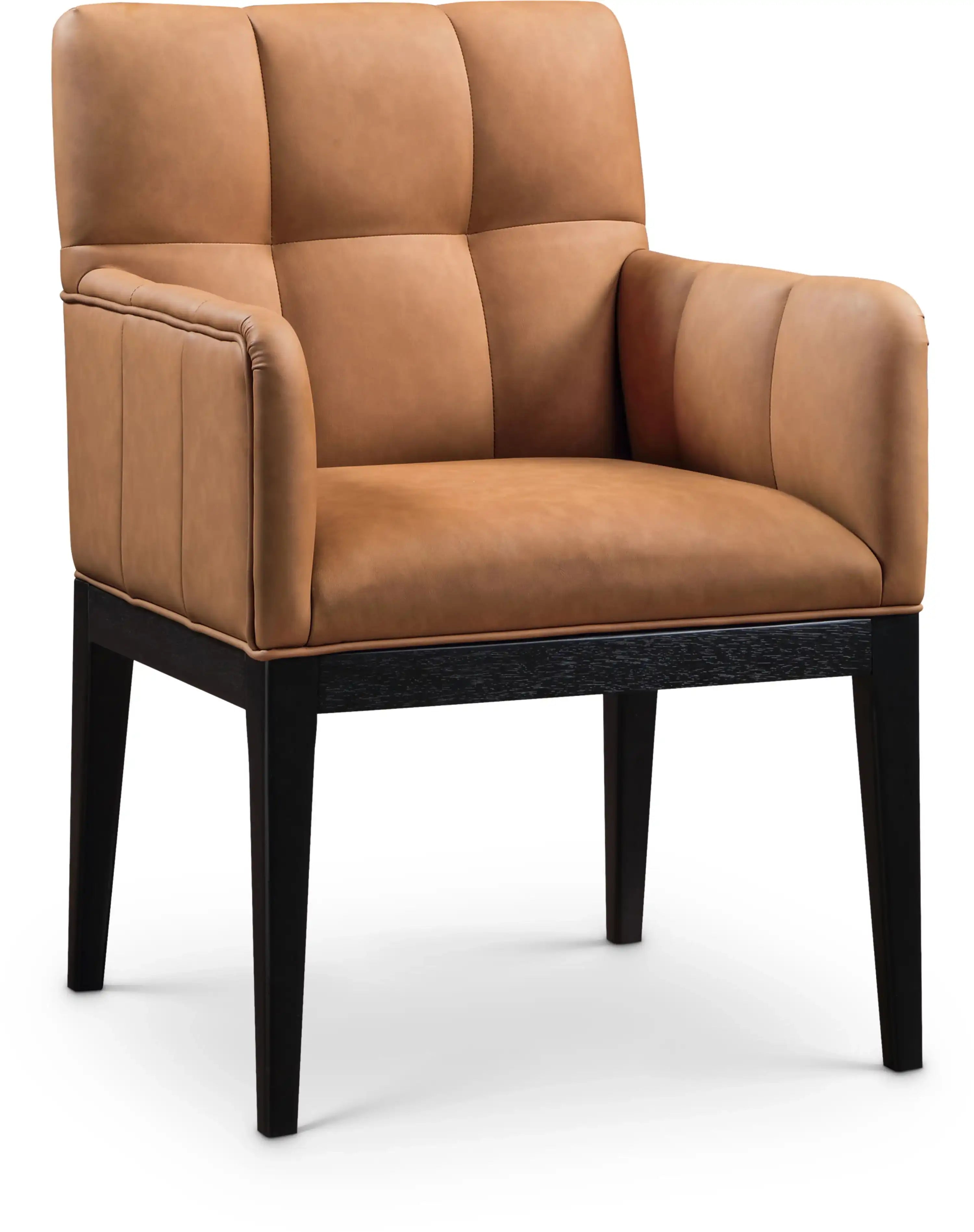 Adrian - Dining Arm Chair (Set of 2) - Black Legs - Best Buy Furniture