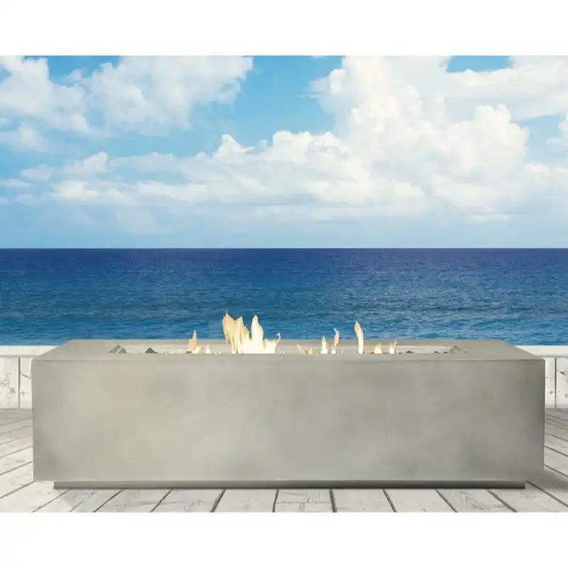 Concrete Propane Outdoor Fire Pit Table - Best Buy Furniture