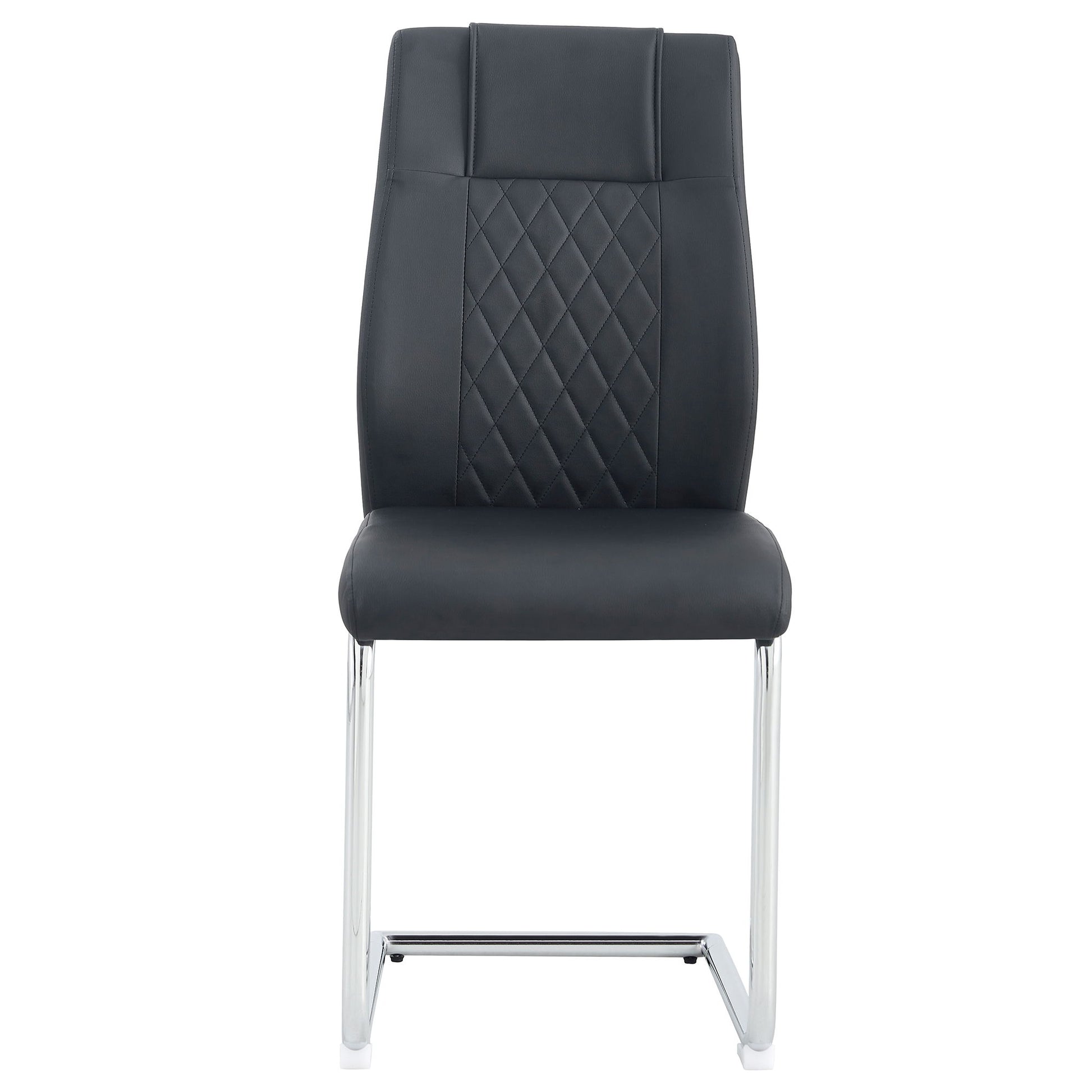 Modern Dining Chairs With Padded Seat, Metal Legs - Best Buy Furniture