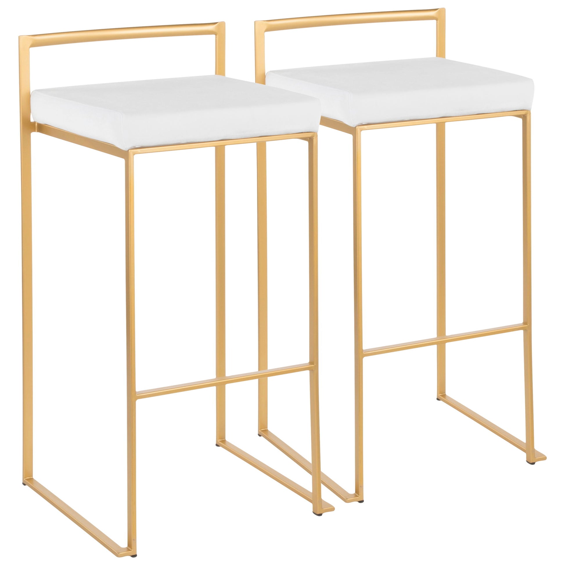 Fuji - Contemporary / Glam & Quality Construction Barstool - Best Buy Furniture