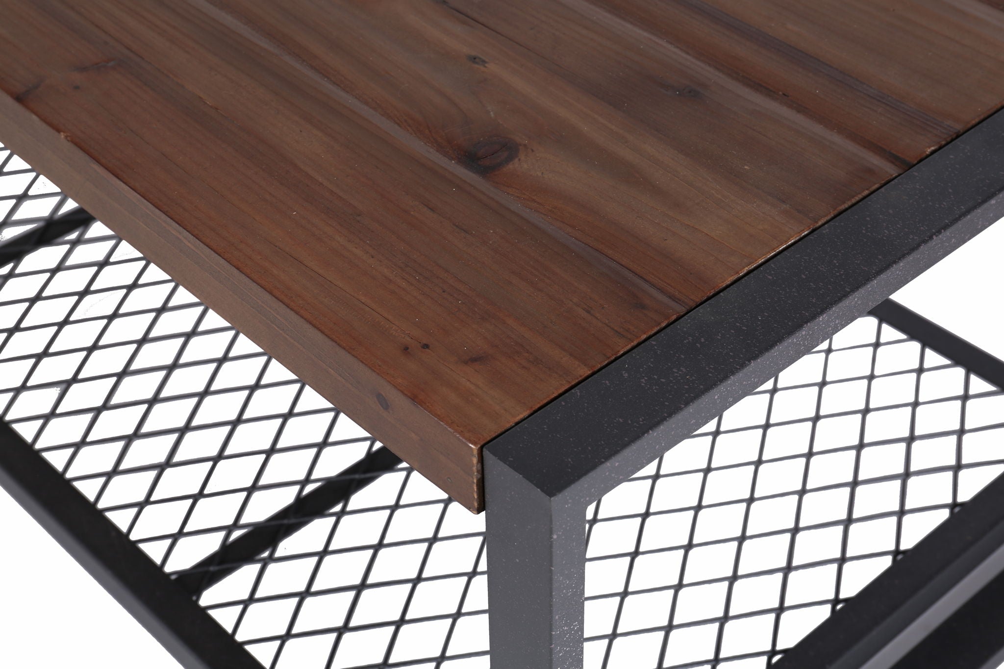 Console Coffee Table With Reclaimed Wood Finish, For Living Room - Natural - Best Buy Furniture