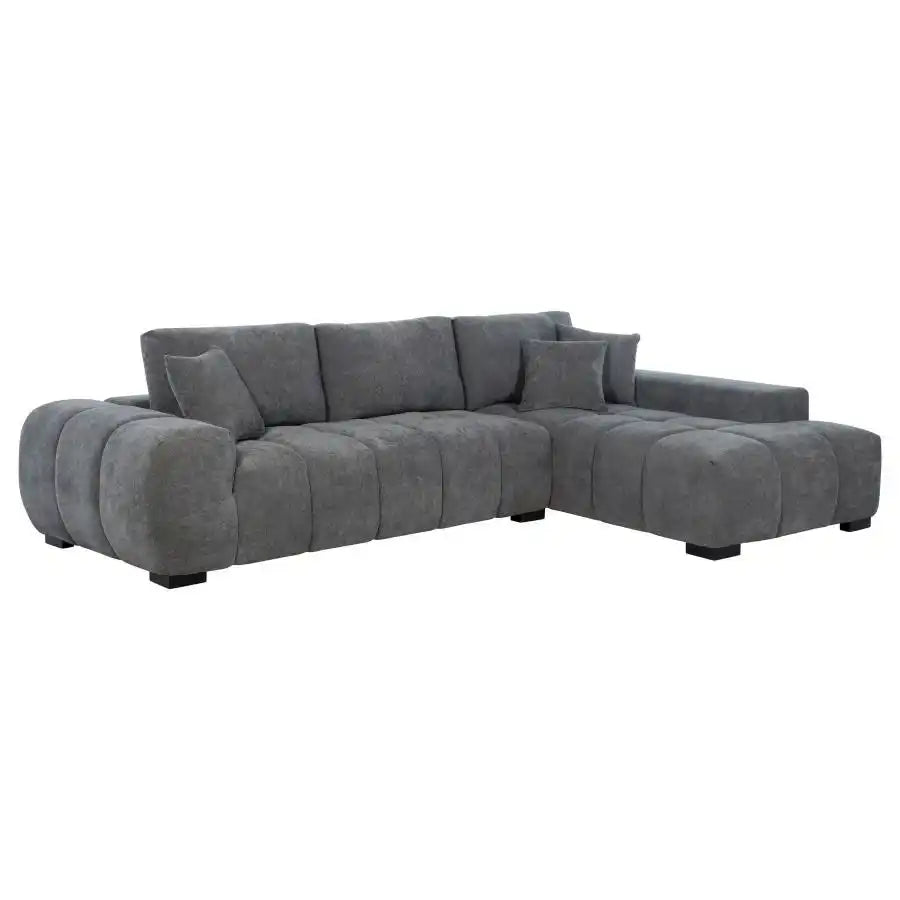 Octavia - Upholstered Sectional Chaise Sofa - Best Buy Furniture
