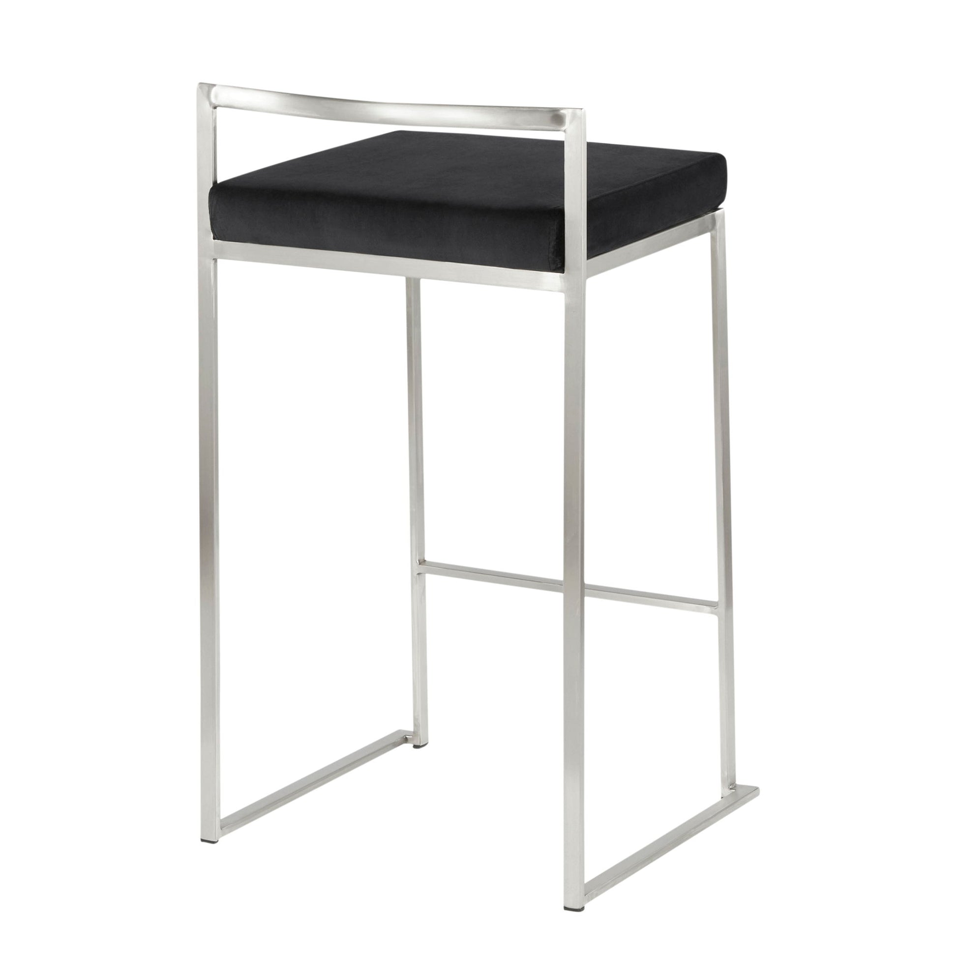 Fuji - Contemporary Elegant Stackable Counter Stool Set - Best Buy Furniture