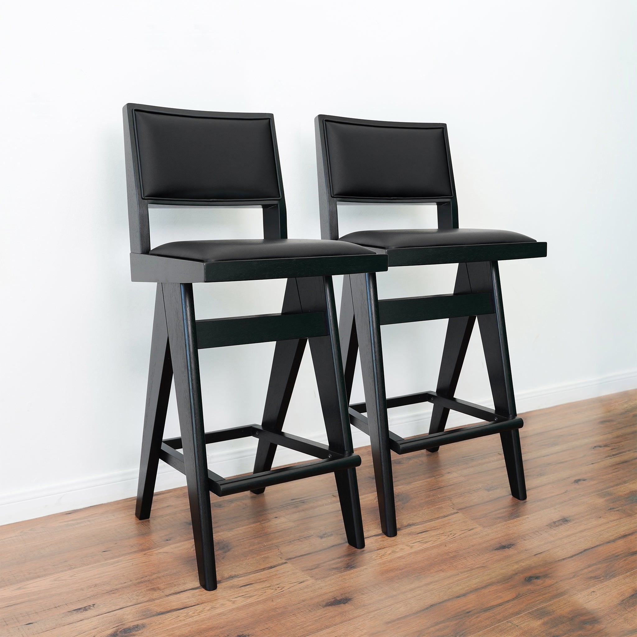 Keira - Bar Stool (Set of 2) - Black - Best Buy Furniture