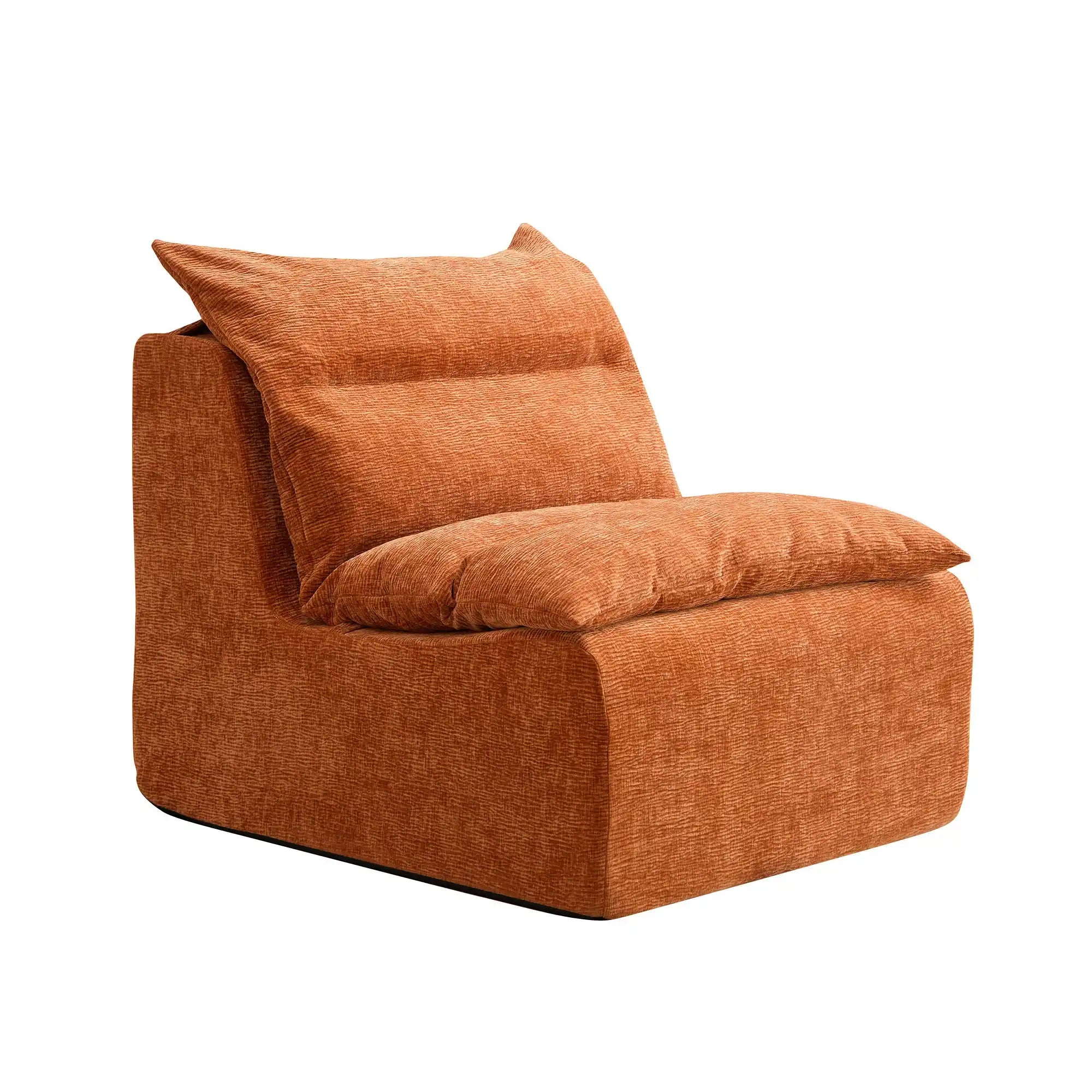 Armless Accent Chair Lounger | Single Seat Sofa - Best Buy Furniture