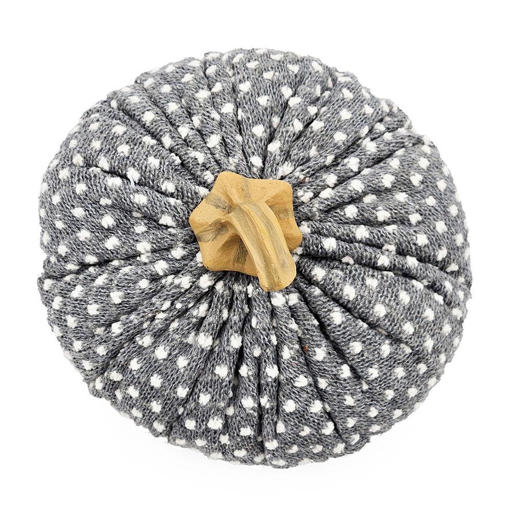 Pumpkin Ornament Decor For Holiday Harvest Festival Fall Festival & Thanksgiving (Set of 3) - White / Gray - Best Buy Furniture