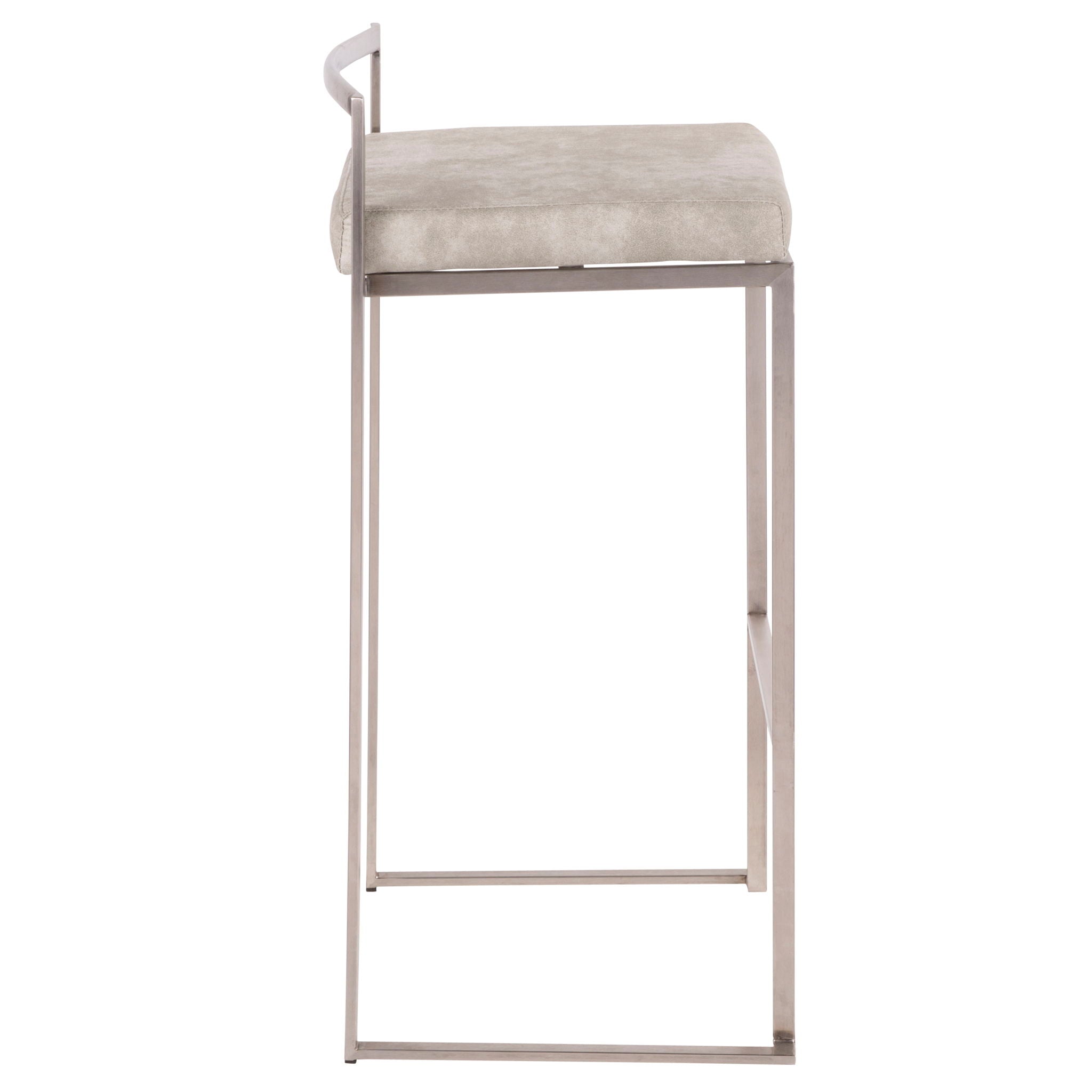 Fuji - Contemporary And Elegant Design Stackable Barstool - Best Buy Furniture