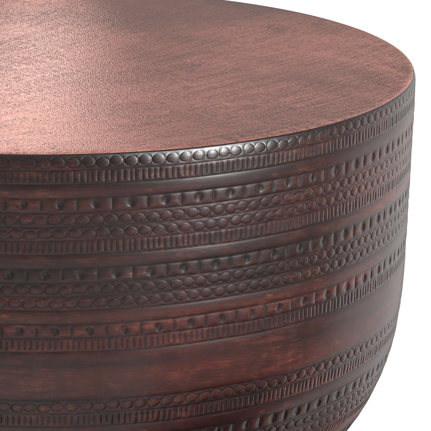 Johnsen - Handcrafted Metal Coffee Table - Best Buy Furniture