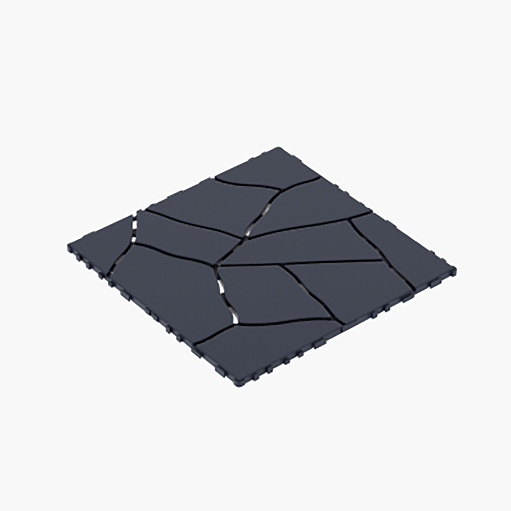 Stone Style Patio Deck Tiles Diy Interlocking Floor Tiles - Best Buy Furniture