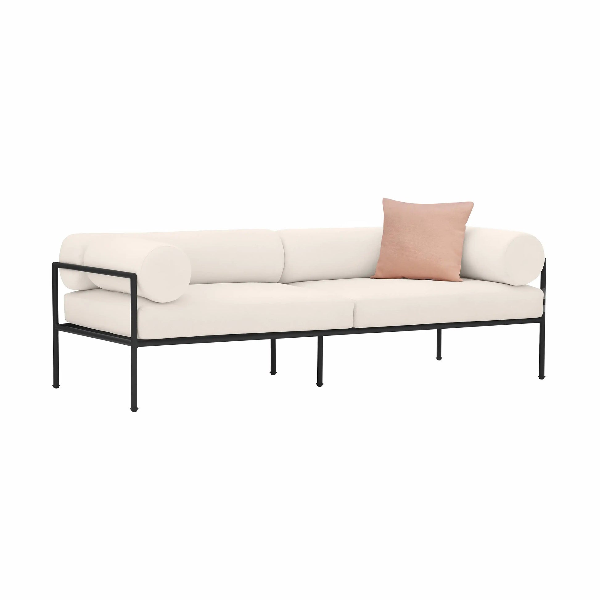 Vera - Outdoor Sofa - Cream - Best Buy Furniture